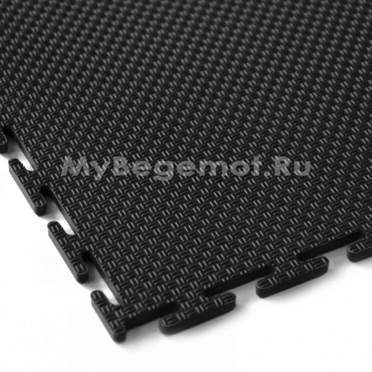 Модульное напольное ПВХ покрытие SENSOR STIKS 5 мм, RAL 9005, черный.