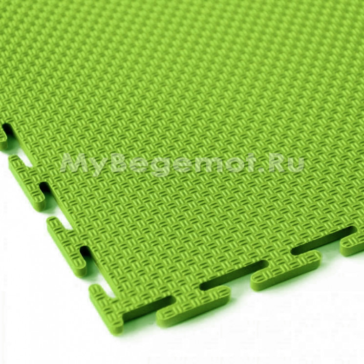 Модульное напольное ПВХ покрытие SENSOR STIKS 5 мм, RAL 6018, салатовый.