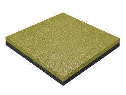 Резиновая плитка M-KORT STANDART, 500x500х45 мм, песочная