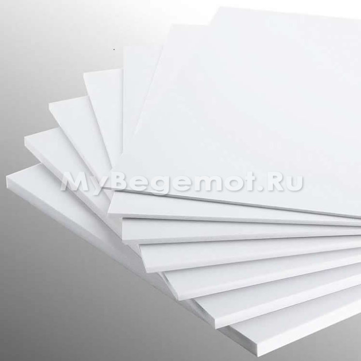 ЭВА листовой 10 мм, 55PS, лист 1800х1000 мм, белый